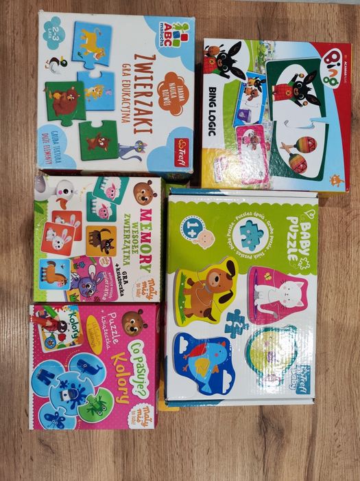 Zestaw puzzli dla Malucha