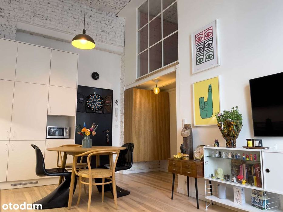Unikalne mieszkanie w stylu loft – 43 m² z antresolą