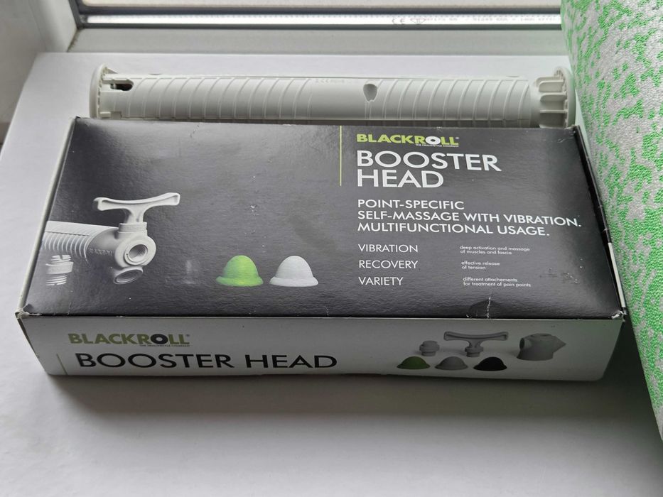 Набір з вібрострижнем BLACKROLL® BOOSTER HEAD BOX вібромасажер