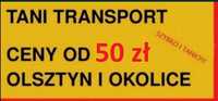 Przewóz mebli agd transport utylizacje Olsztyn od 50zł 7dni w tyg.