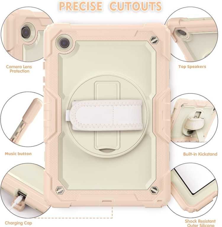 Etui na Tablet Samsung Galaxy Tab A8 X200 10.5 Pancerny Różowy