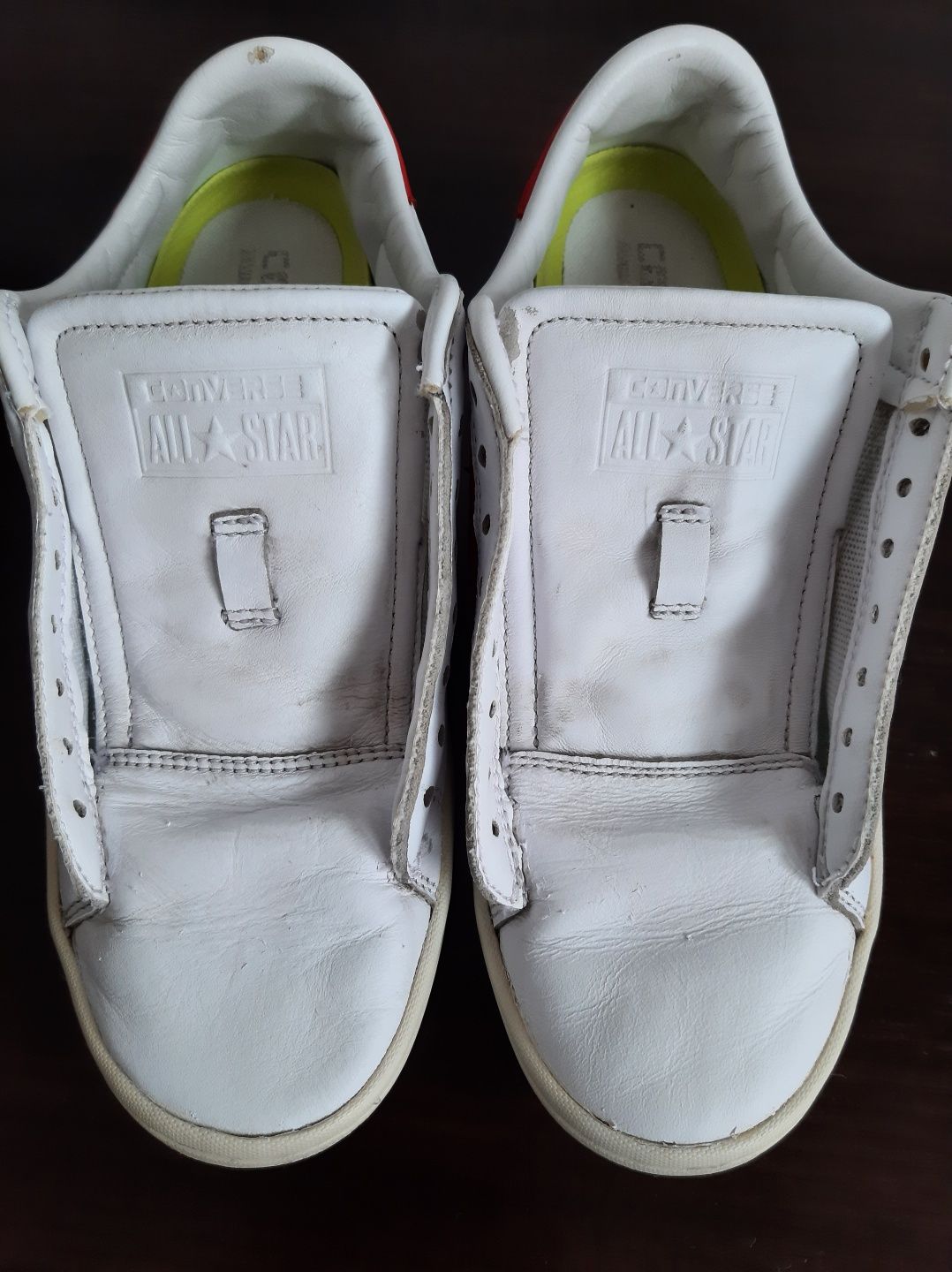 Białe sneakersy Converse 35