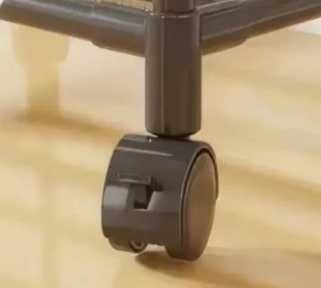 Стелаж вертикальний на колесах 5 полиць