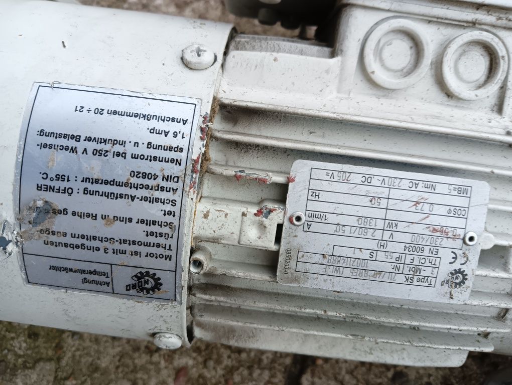Motoreduktor przekładnia ślimak okazja