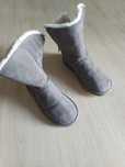 Botins castanho-cinza