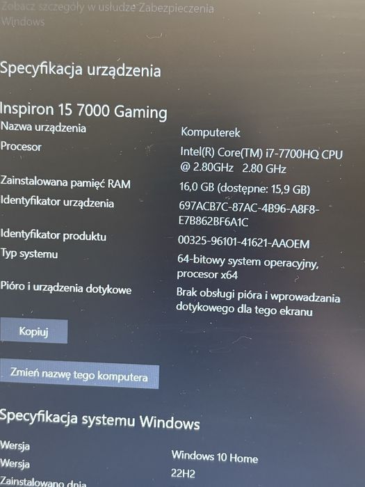 Dell Inspiron 15 7000 Gaming