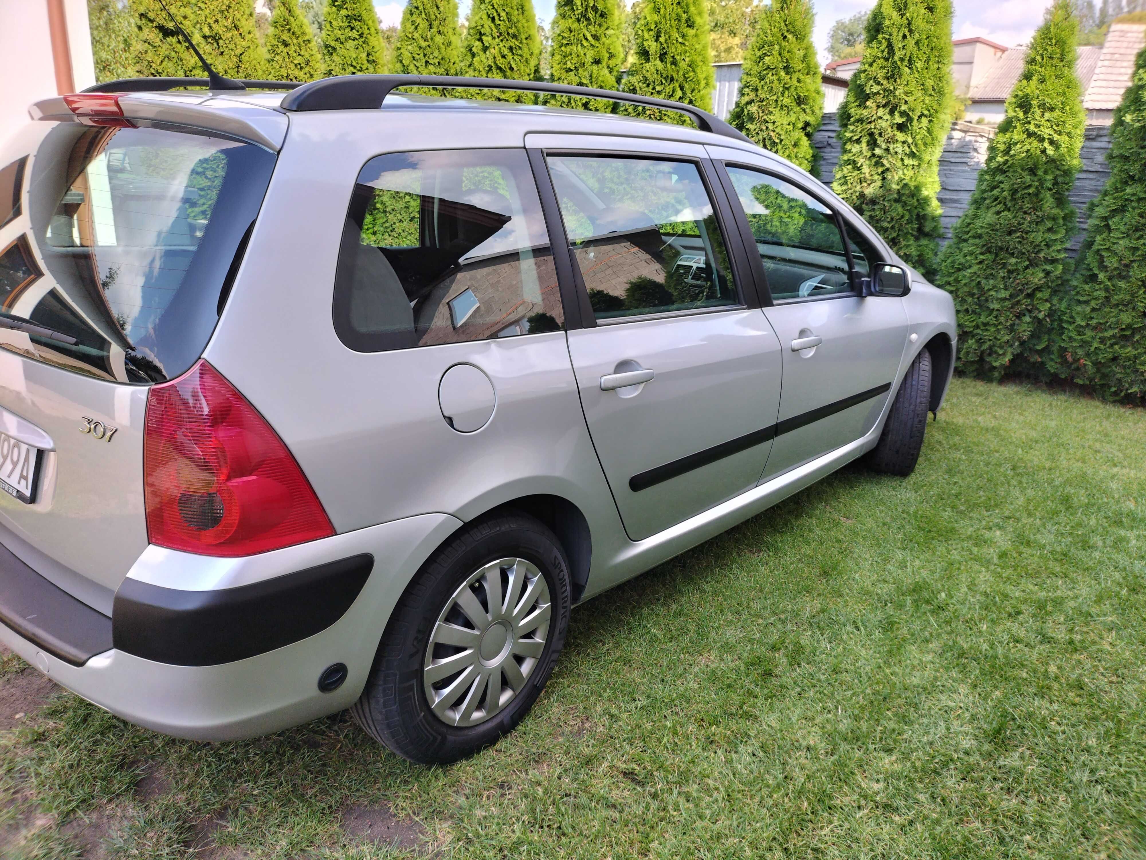 Peugeot 307 1.6 gaz 2003r przebieg 163472