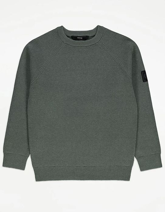 158 164 George zielony sweter sweterek knit chłopięcy na święta