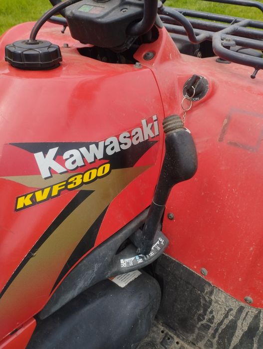 Kawasaki kvf 300 bez homologacji