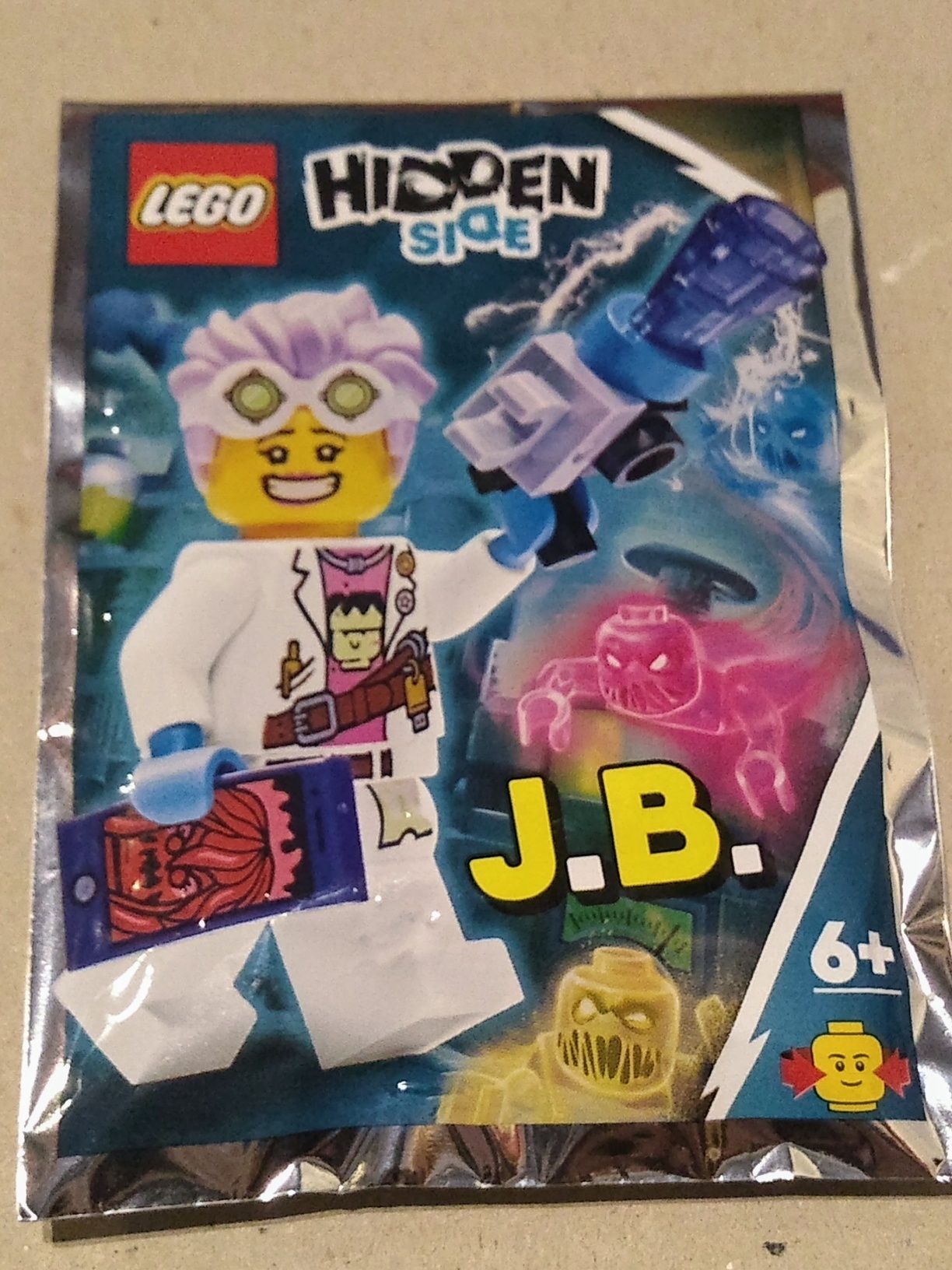 Figurka LEGO hidden side J.B.