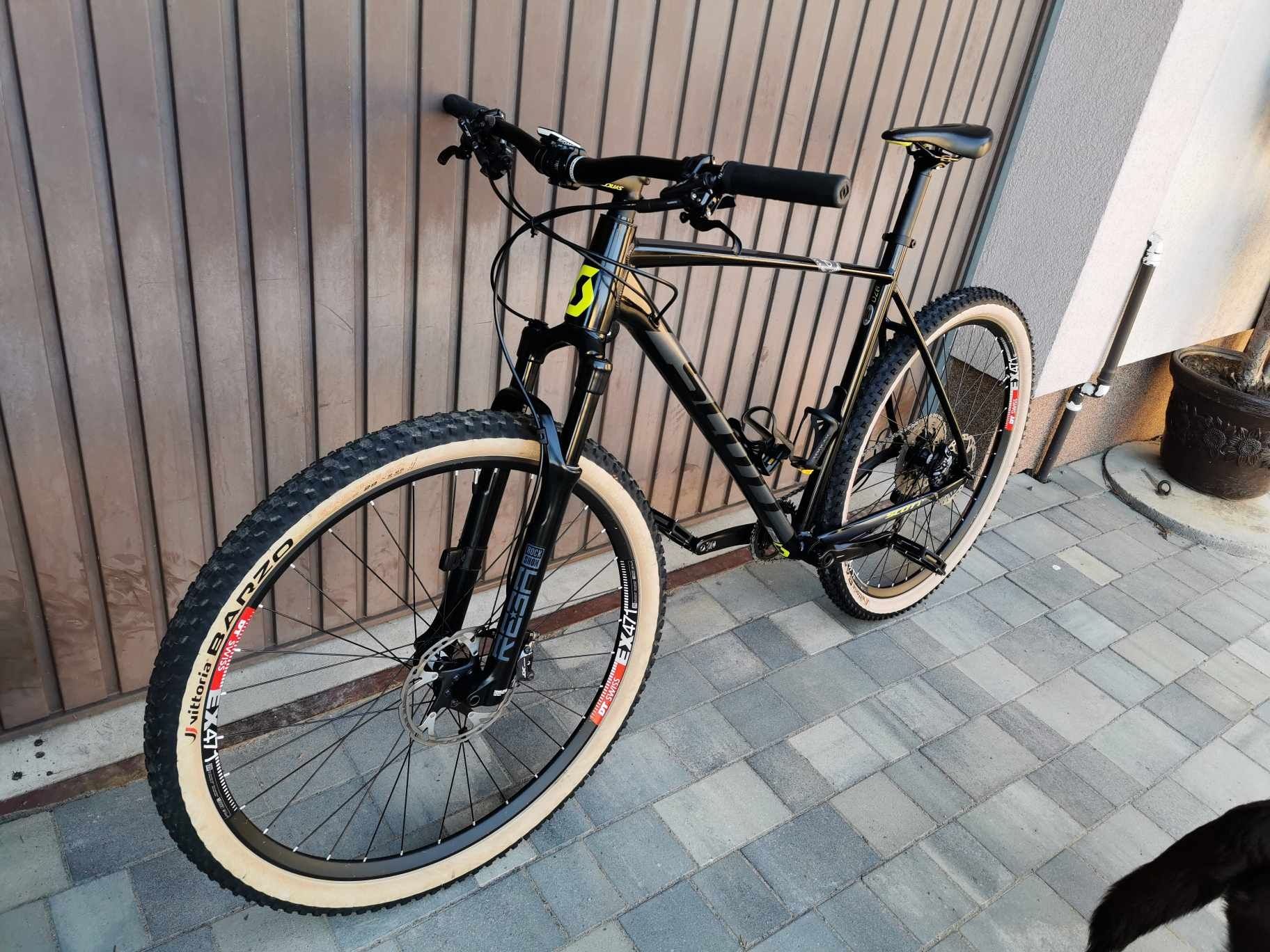 Scott Scale osprzęt peły XT 1x11 plus koła DT Swiss amorROCK SHOX REBA