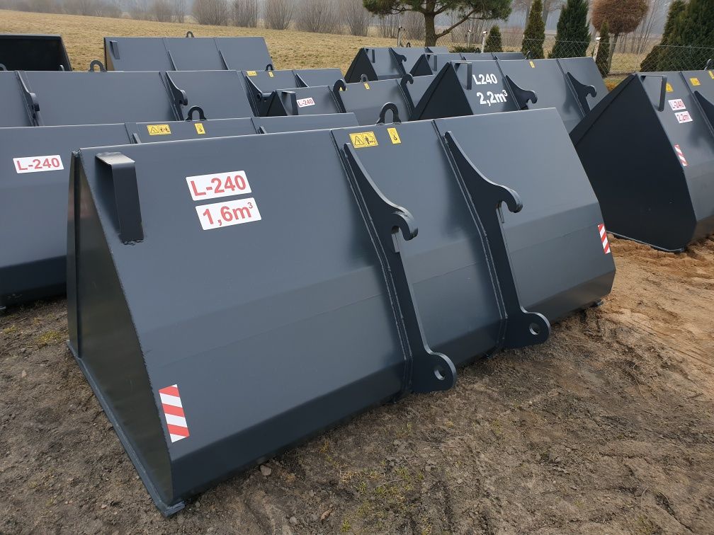 Łyżka lycha szufla 1,6m³ ladowarka teleskopowa jcb manitou objetosciow
