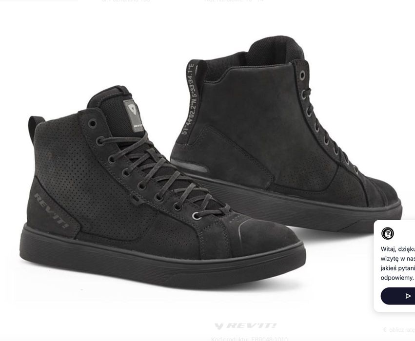 REVIT Buty motocyklowe Rev'it! Arrow kolor czarny rozmiar 41 nowe