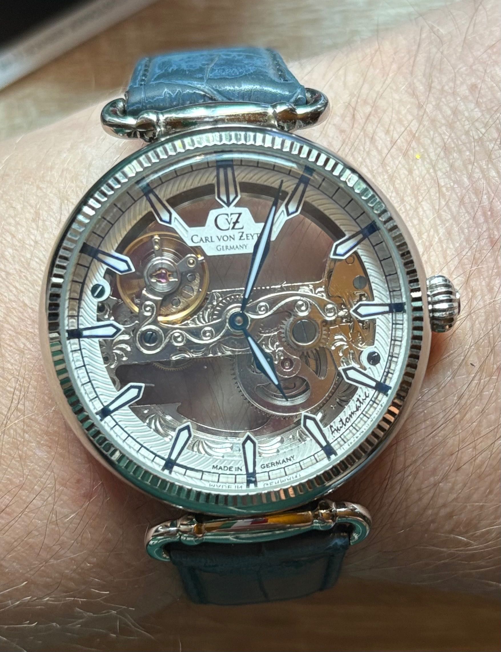 Zegarek Carl von Zeyten Elzach CVZ0031WH – Skeleton Automatic