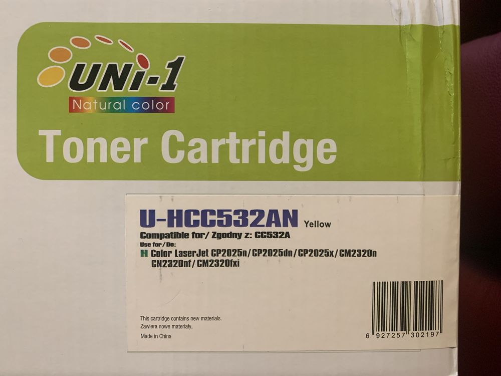 Toner Cartridge U-HCC532AN yellow