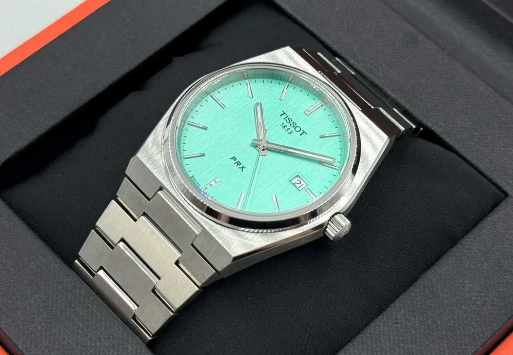 Чоловічий годинник Tissot PRX Tiffany Преміум