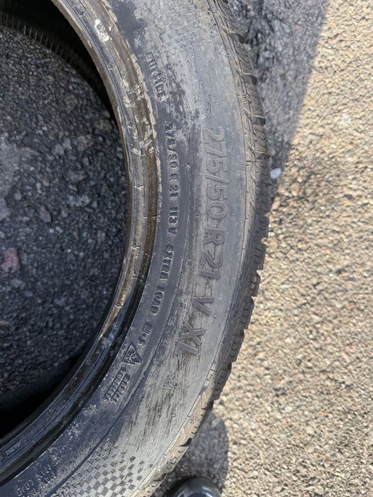 Продам комплект зимней резины Continental r21 275/50