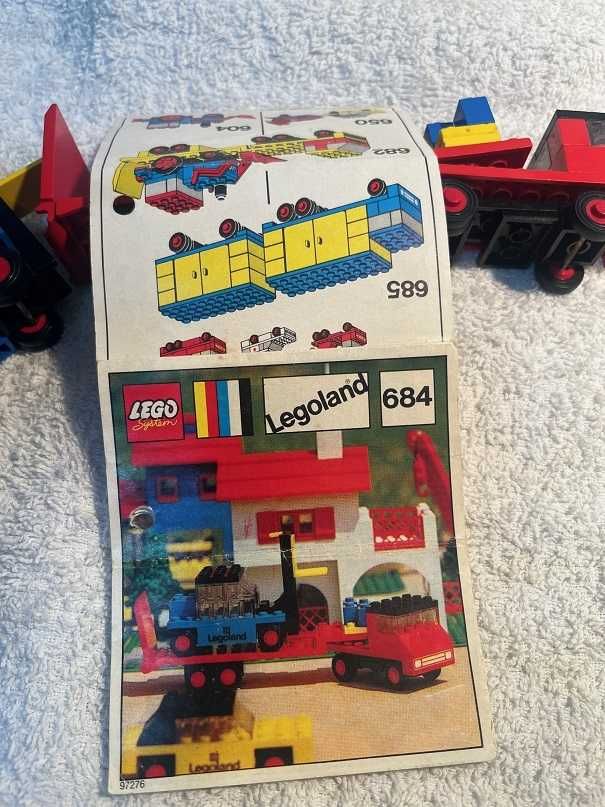 LEGO LEGOLAND 684 – 1972 Camião c empilhador