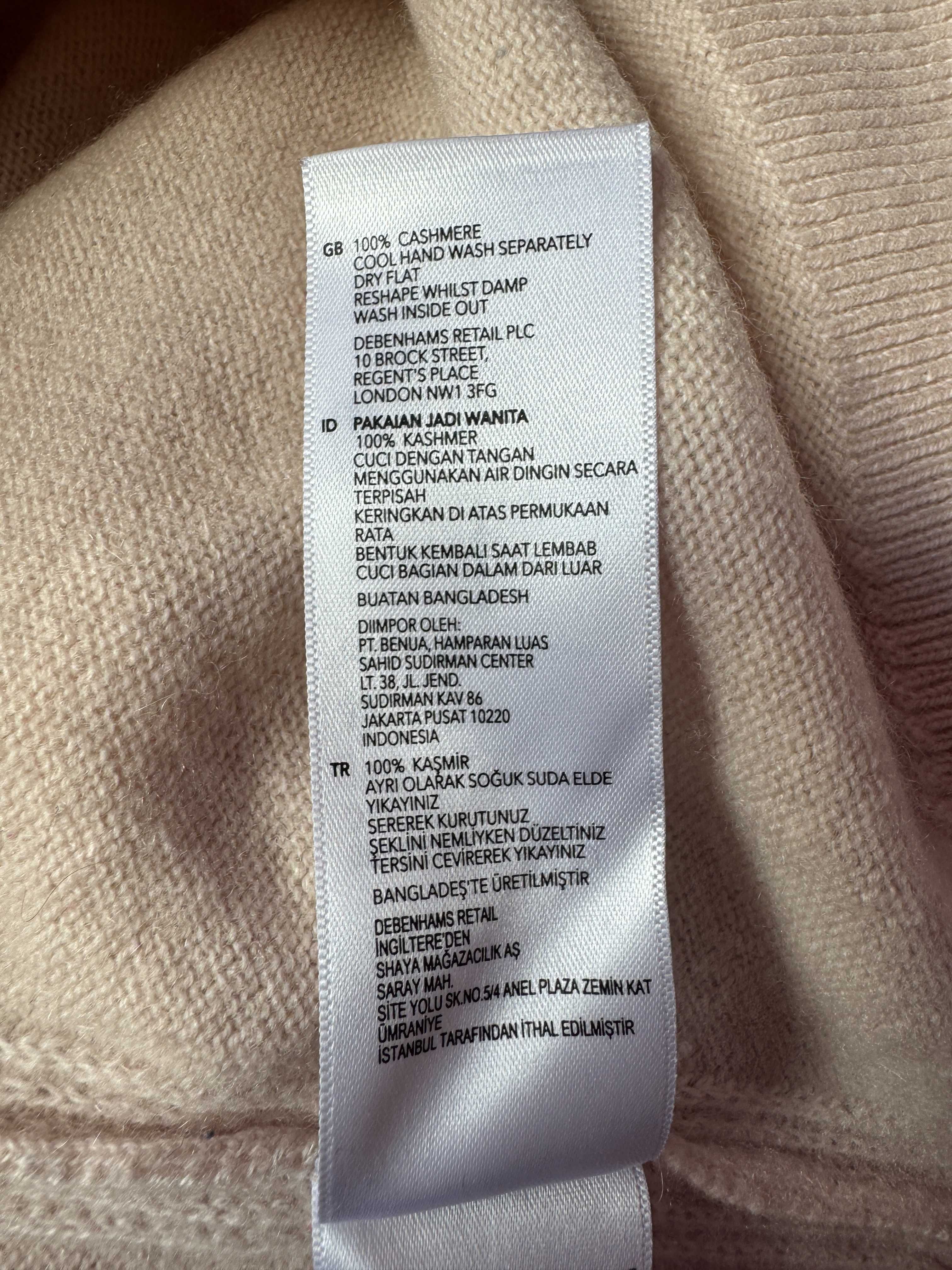 Kaszmirowy sweter Jasper Conran M