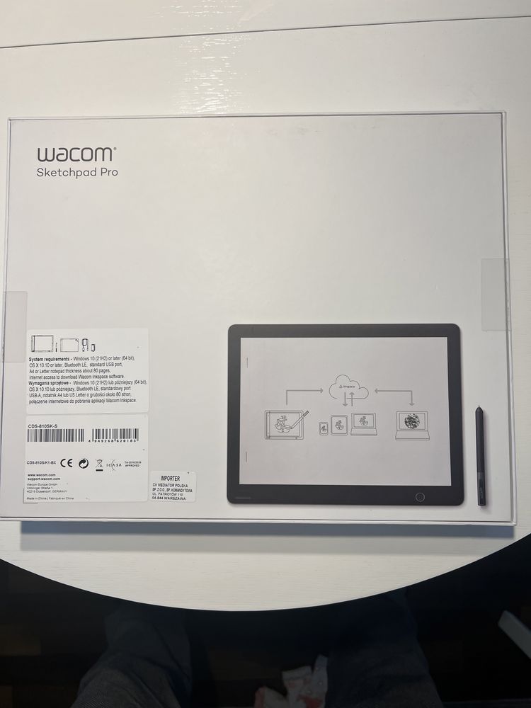 Tablet graficzny wacom sketchpad pro