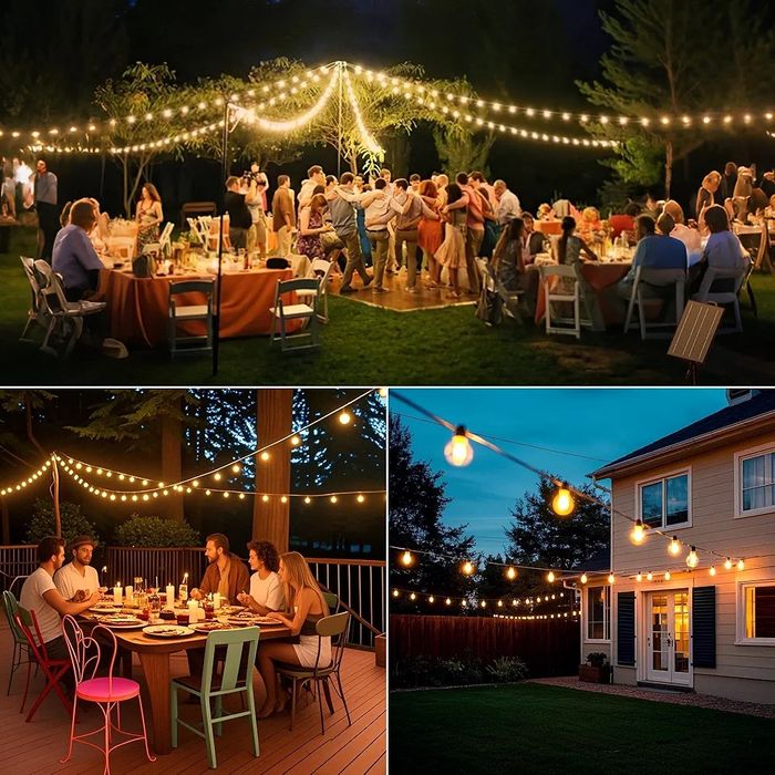 LED гірлянда на сонячній панелі FIFlying G40006-V0 (24+1 лампа)