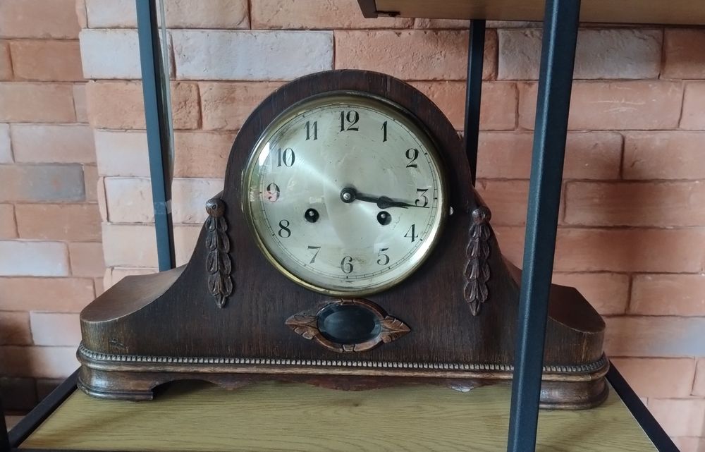 Duży Zegar kominkowy