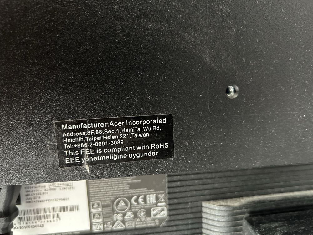 monitor acer KG241Q 24"