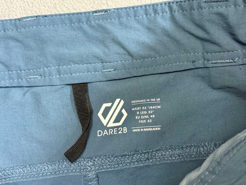 DARE2B сині трекінгові штани-шорти трансформери розмір 33''