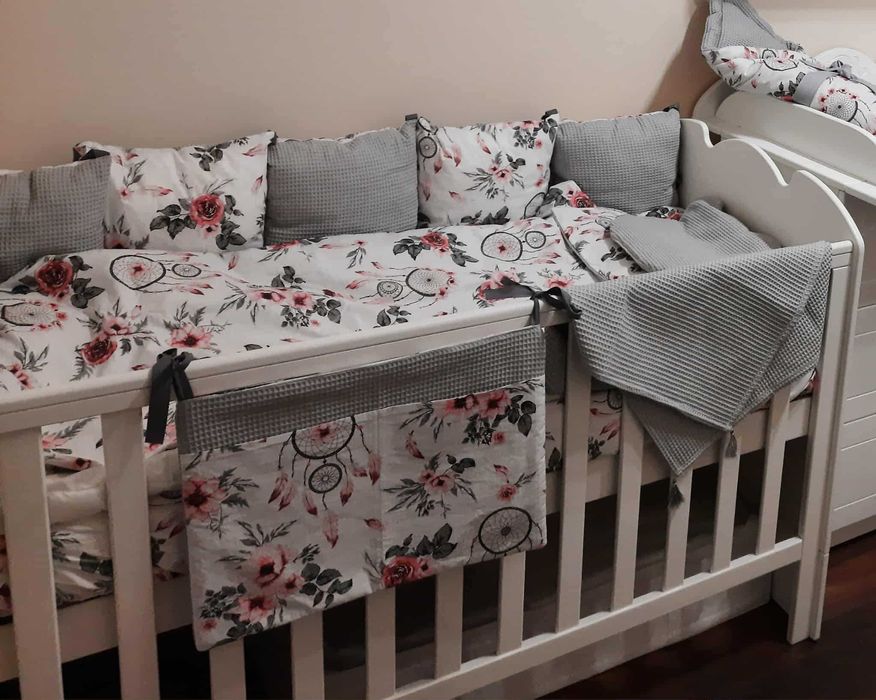 Zestaw dla noworodka do łóżeczka i wózka