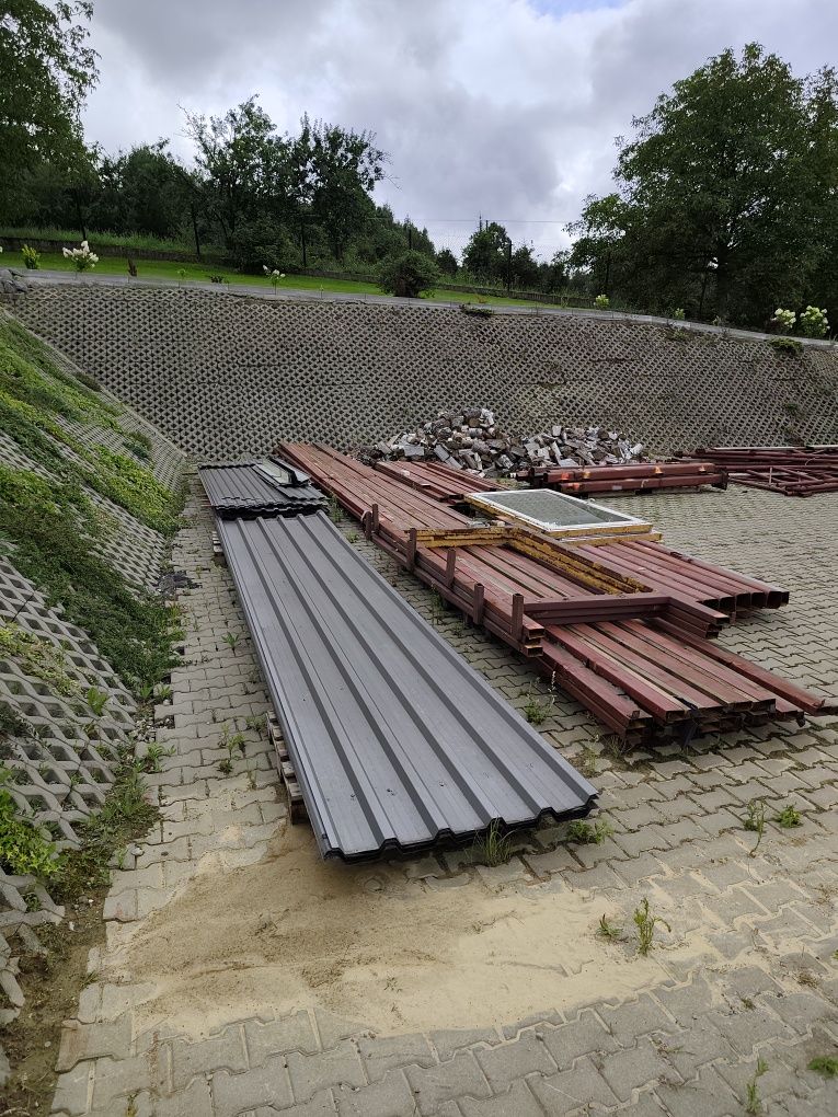 Sprzedam halę garaż blaszany ,wiata  10x10