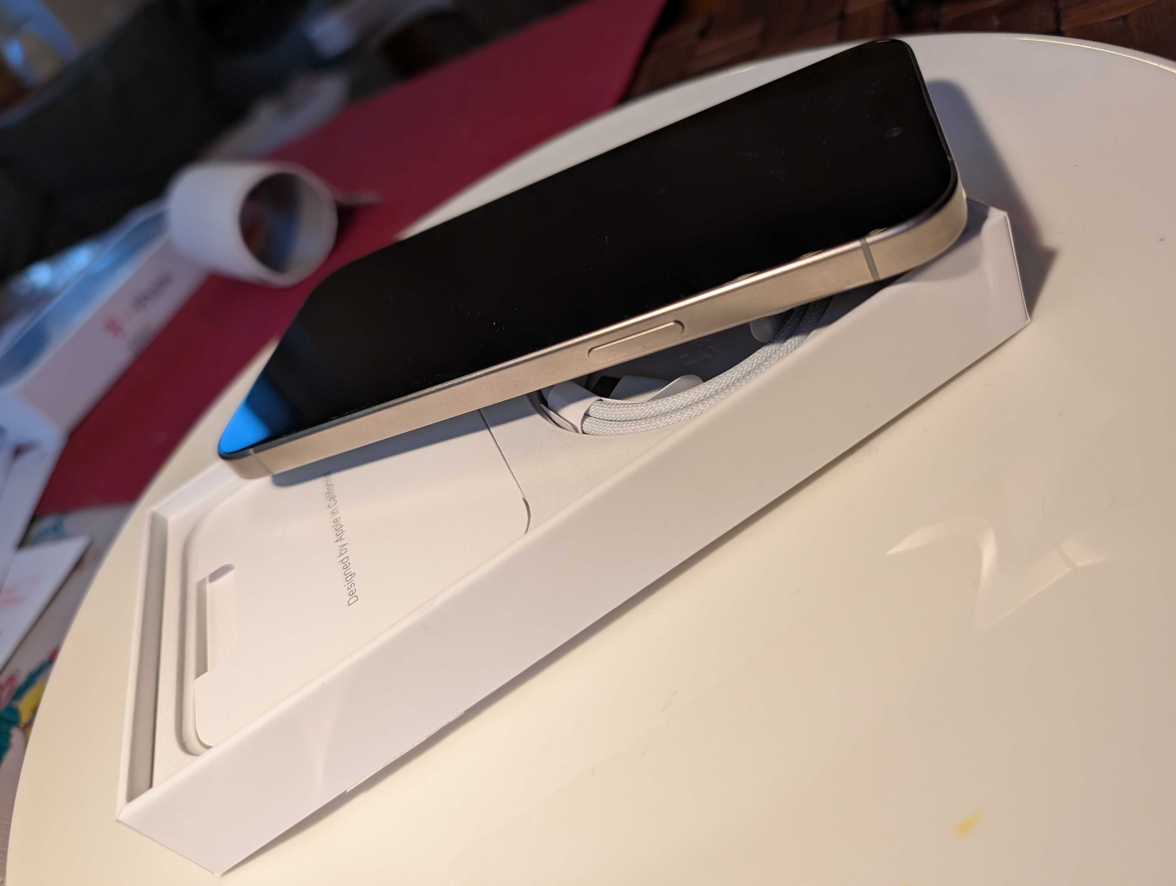 iPhone 15 pro max 256 Gb nowy gwar 6 razy ładowany