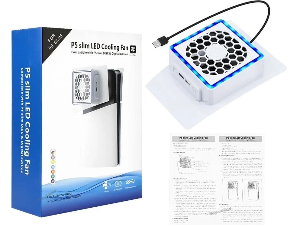 Cooler/Ventilador PlayStation 5 Slim - PS5 Slim