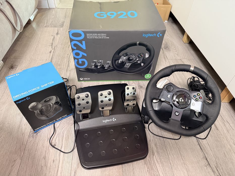 Kierownica Logitech G920 G29 driving force shifter gwarancja idealny