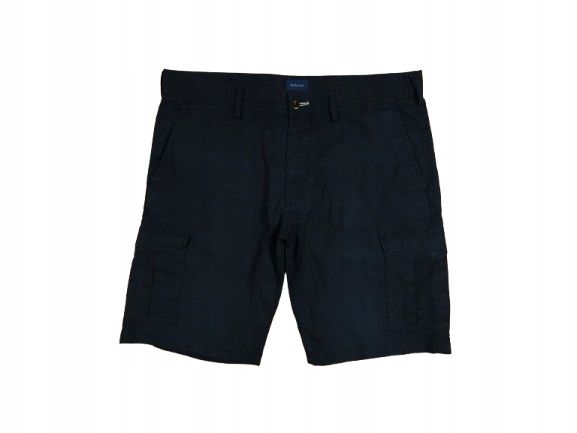 GANT Spodenki Cargo Męskie Granatowe Relaxed r. 34