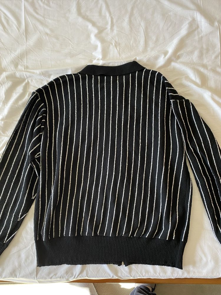 Stussy striped knitwear casaco