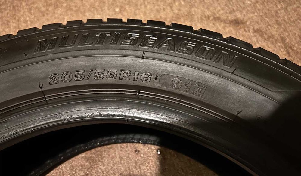 Komplet opon całorocznych Firestone 205/55R16 91H 5-6mm