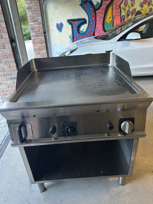 Tecnoinox Plyta Grillowa gazowa z gladka powietzchnia