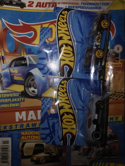 Zestaw gazetek LEGO Minecraft+Hot Wheels