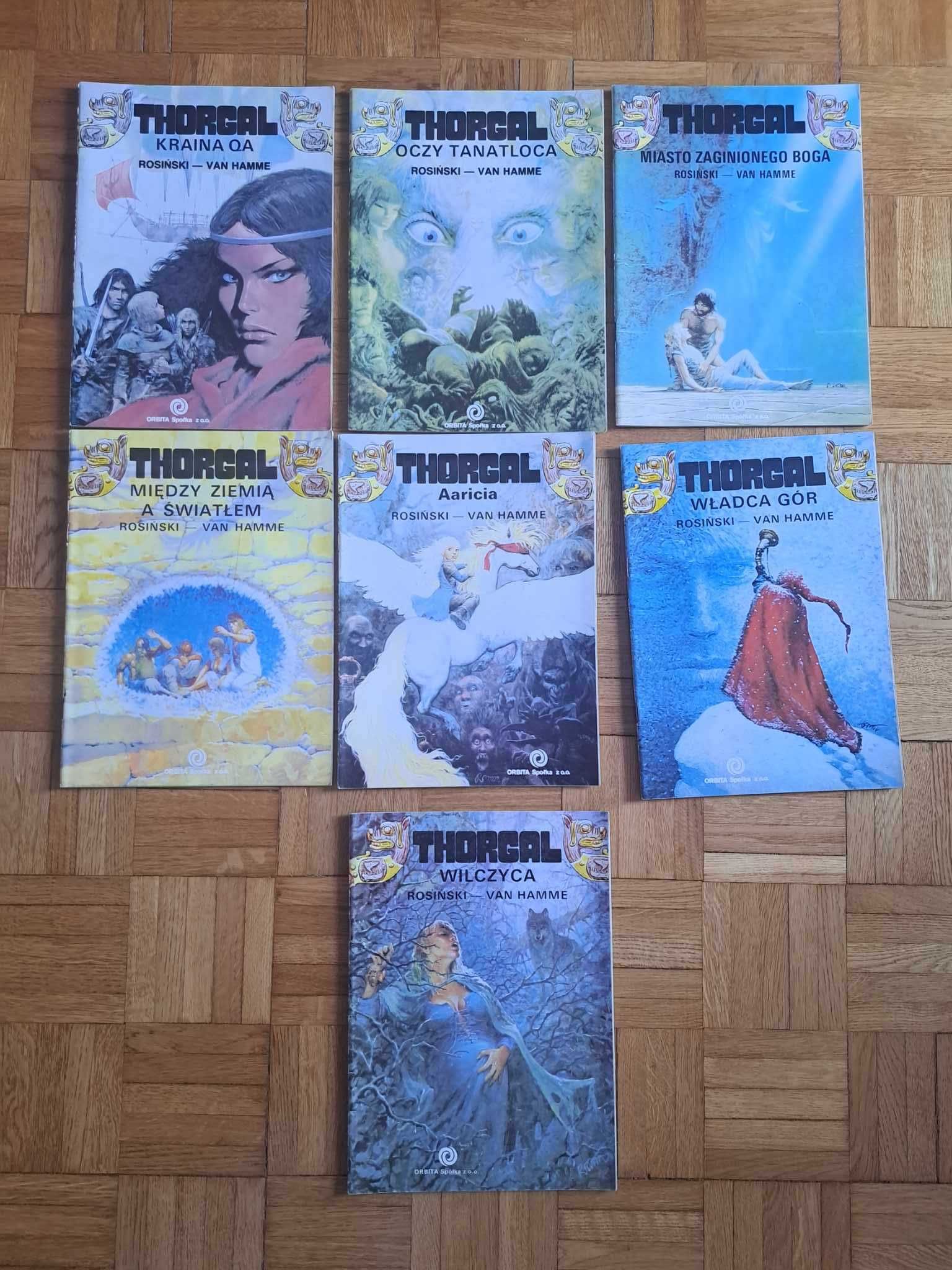 Komiks Thorgal od 1 (1988) większość I wydanie,  wybrane numery