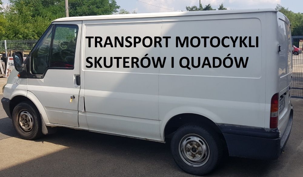 Usługi transportowe transport motocykli skuterów quadów przeprowadzki