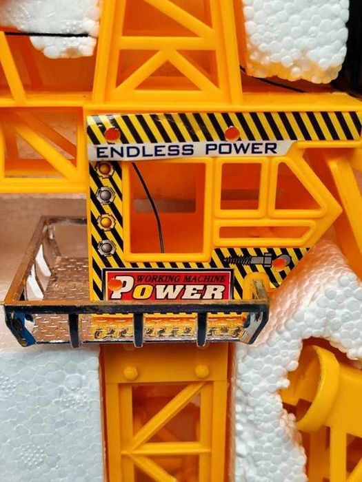 Grua Construção Brinquedo Plástico