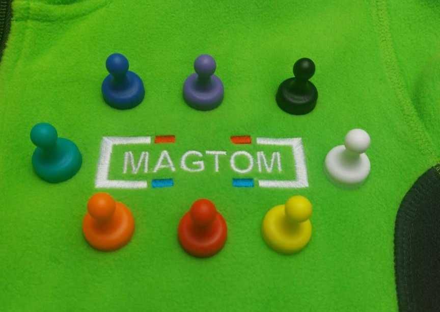 Pionek magnetyczny neodymowy magnes na tablice lodówkę Magtom