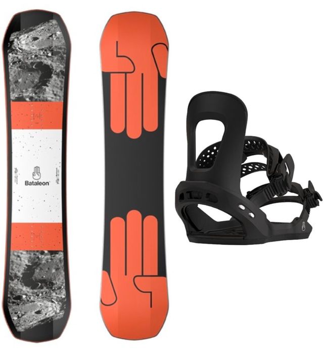 Bataleon Stuntwood Junior Snowboard Dla Dzieci 130 22/23 + wiązania
