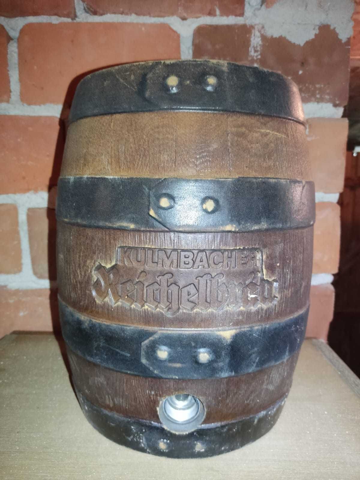KEG 10L beczka po piwie drewnopodobna