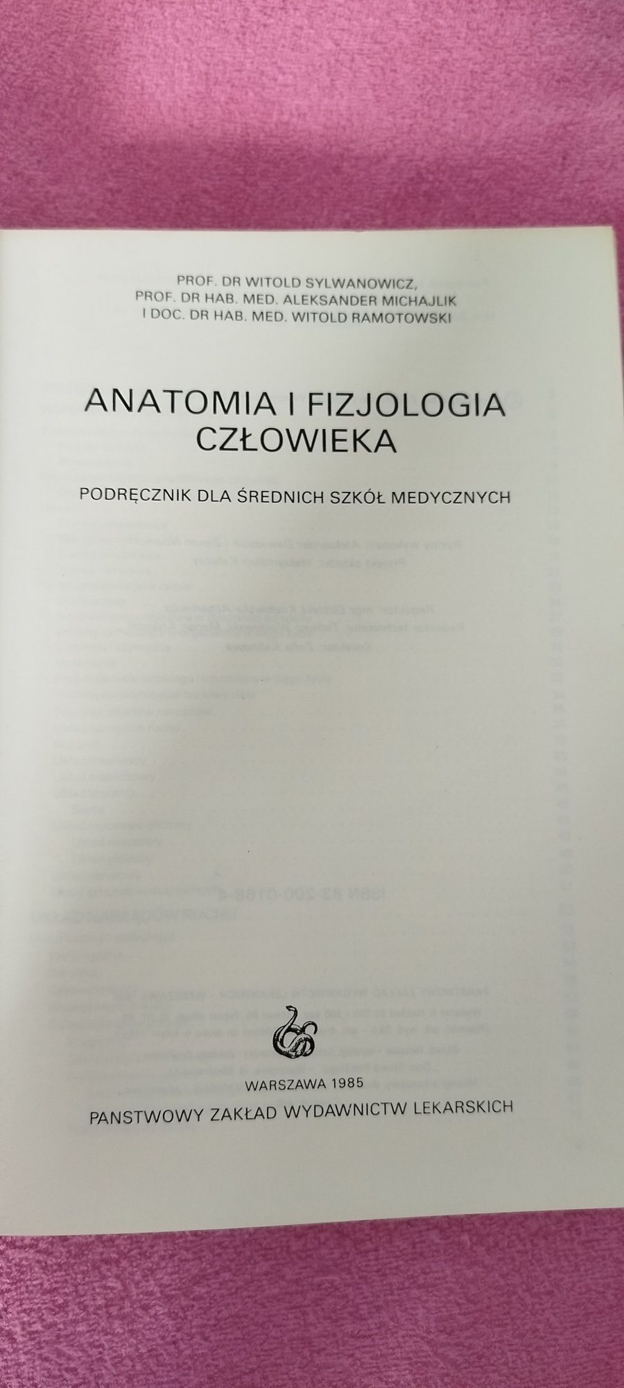 Anatomia i Fizjologia człowieka
