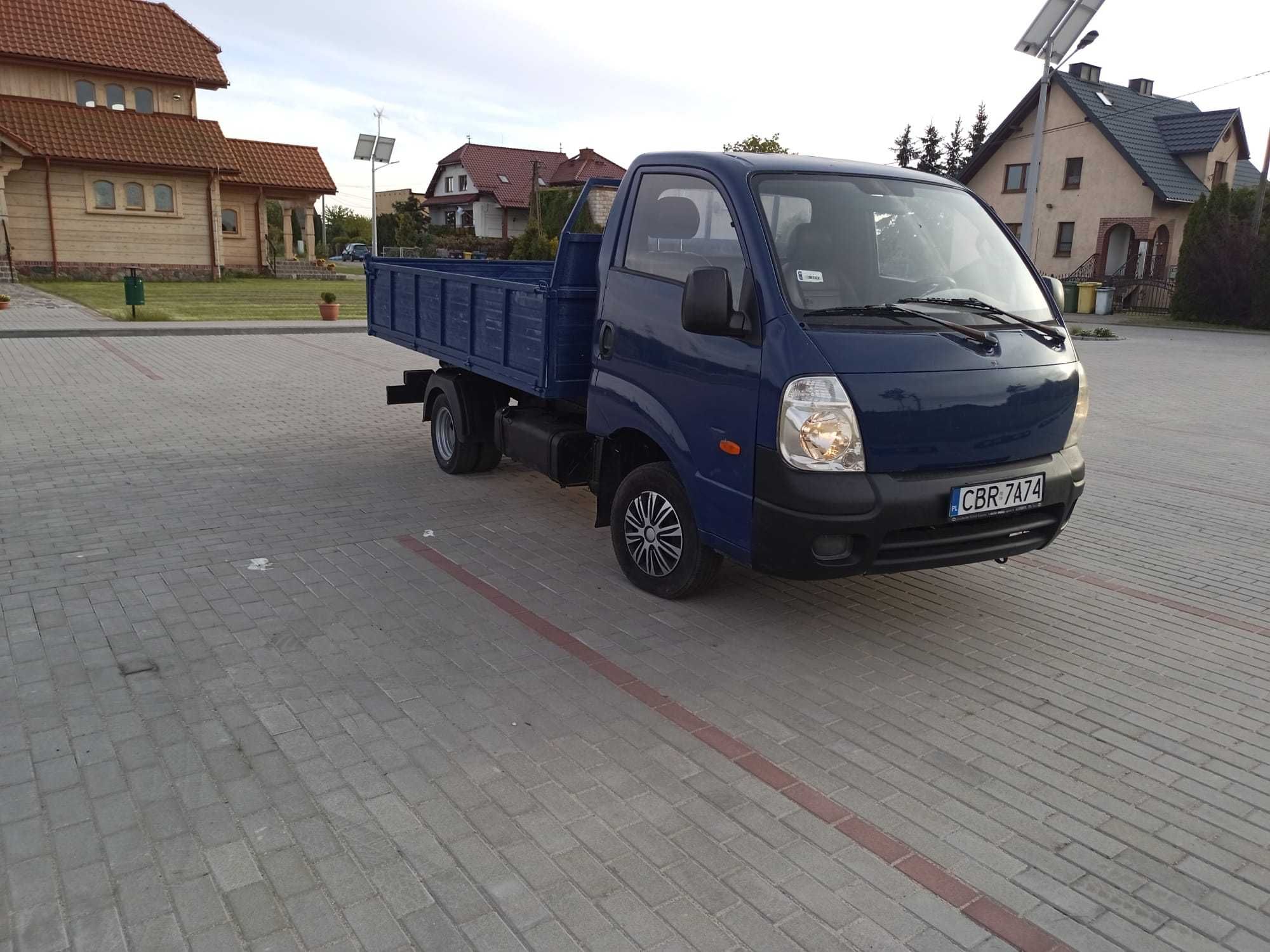 Kia K 2500 2,5d wywrot tył  auto dostawcze kat. B zamiana