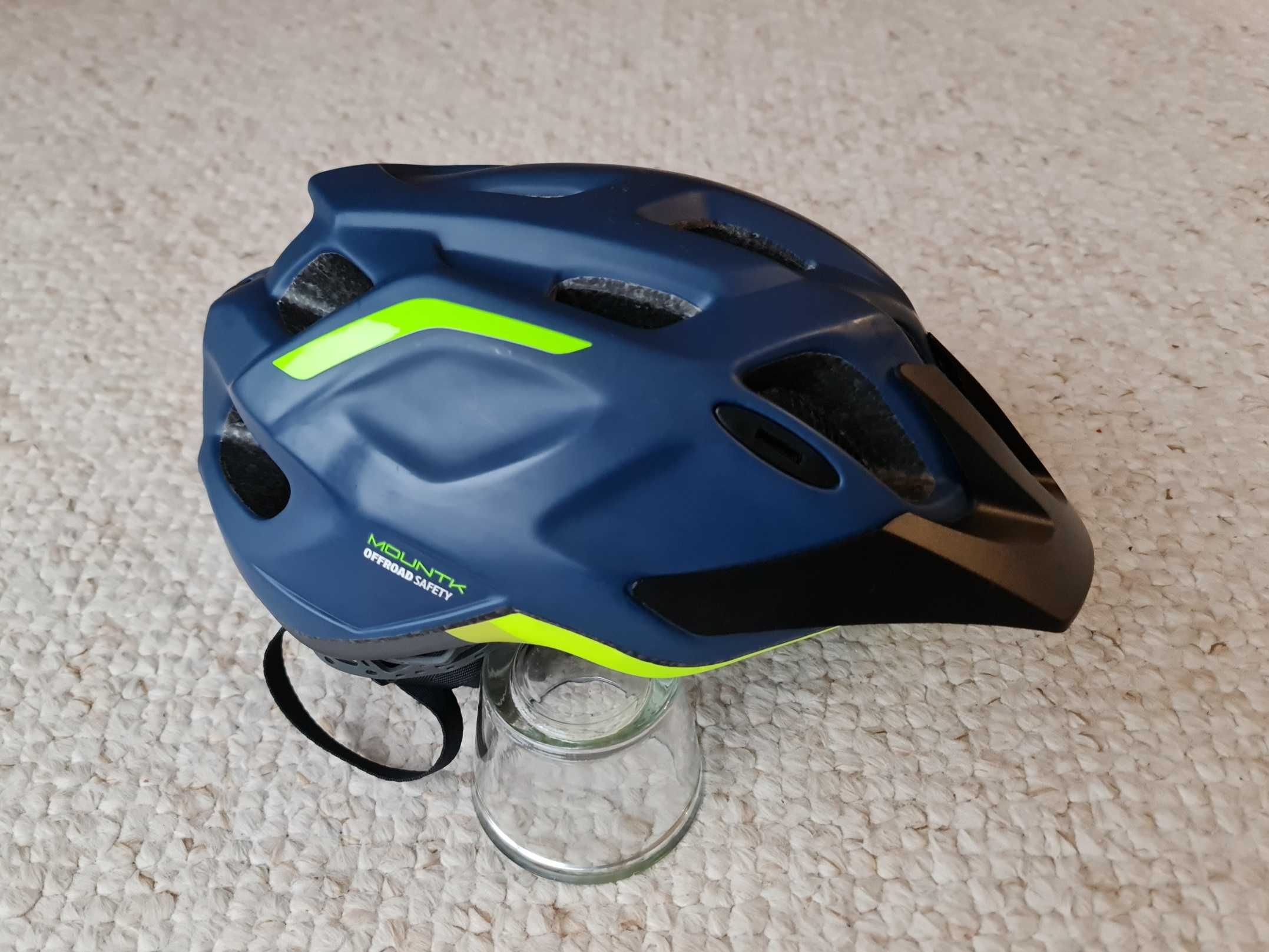 Kask rowerowy Abus Mountk Midnight Blue, rozmiar M (53-58 cm)