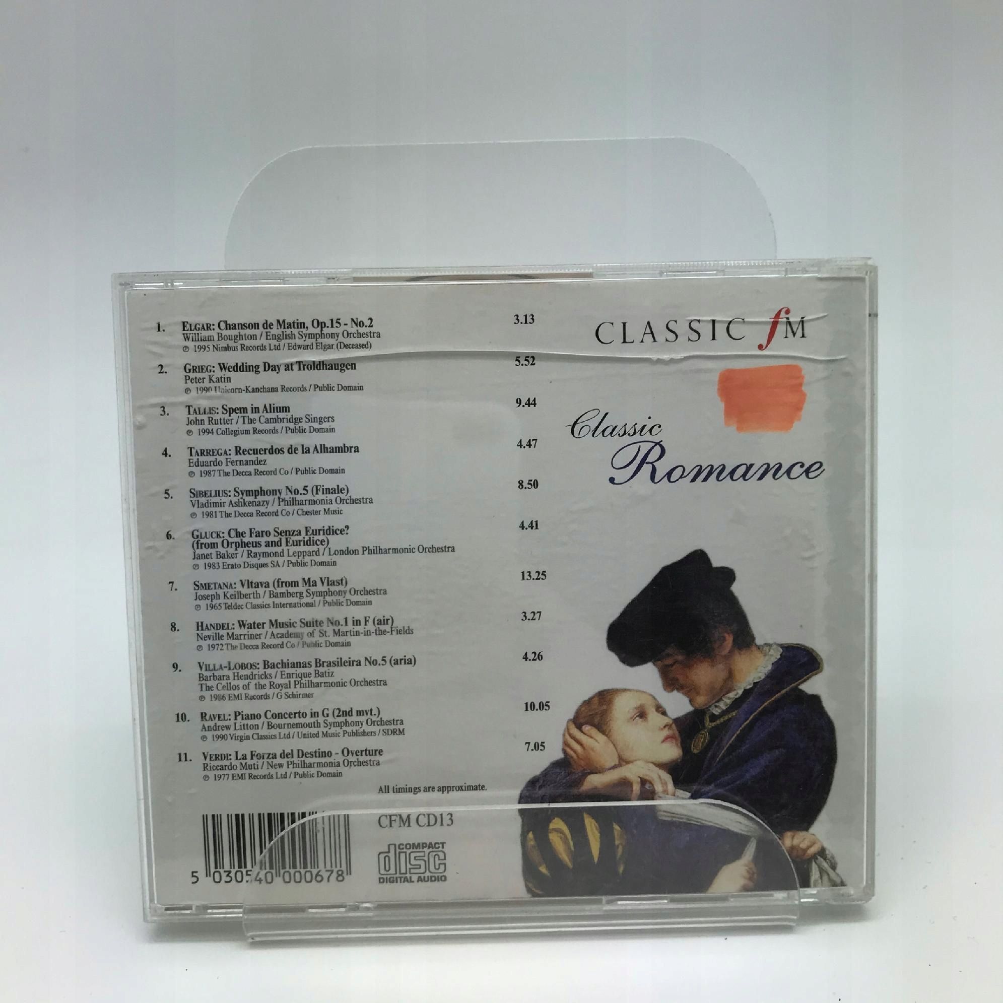 Cd - Various - Classic Fm Classic Romance Muzyka Klasyczna