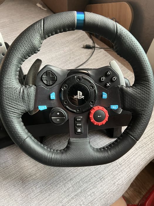 Ігровий руль Logitech G29 + педалі + коробка передач