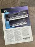 Ensoniq TS-12 / TS-10 prospekt reklamowy, rozkładówka